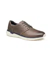 Johnston & Murphy Xc4 Prentiss 2 Plain Toe Shoe In Stone Oiled Full Grain