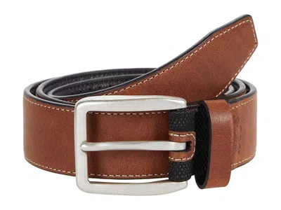 Johnston & Murphy Xc4 Sport Casual Belt Men's Belts Tan Leather: 44 In Brown