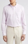 JOHNSTON & MURPHY XCFLEX DOT PRINT BUTTON-UP SHIRT