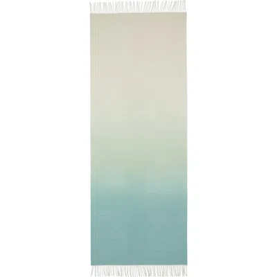 JOHNSTONS OF ELGIN JOHNSTONS OF ELGIN BLOCK CHECK CASHMERE FRINGE SCARF