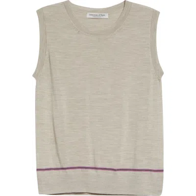 Johnstons Of Elgin Brae Merino Wool & Cashmere Cardigan In Neutral