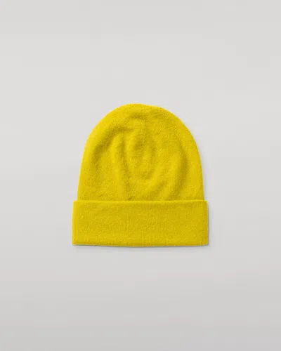 Johnstons Of Elgin Braemar Yellow Cashmere Beanie