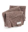 Johnstons Of Elgin Brushed Cashmere-silk Scarf In Brown