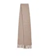 JOHNSTONS OF ELGIN CASHMERE FRINGED SCARF