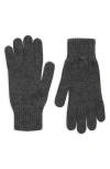 Johnstons Of Elgin Cashmere Gloves In Gray