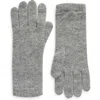 Johnstons Of Elgin Cashmere Gloves In Light Grey