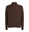 JOHNSTONS OF ELGIN CASHMERE HIGH-NECK SWEATER