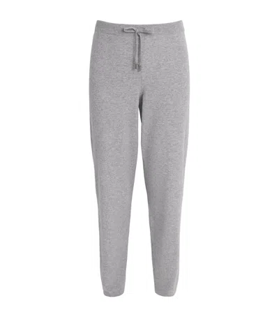 Johnstons Of Elgin Cashmere Sweatpants In Gray