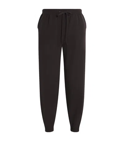 Johnstons Of Elgin Cashmere Tapered Sweatpants In Multi
