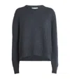 Johnstons Of Elgin Donegal Cashmere Sweater In Gray