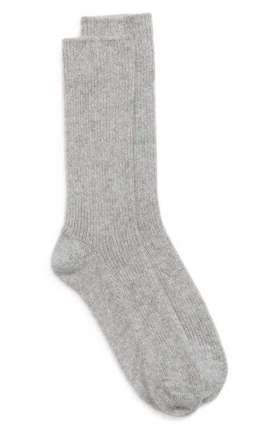 Johnstons Of Elgin Forbes Travel Sock In Gray