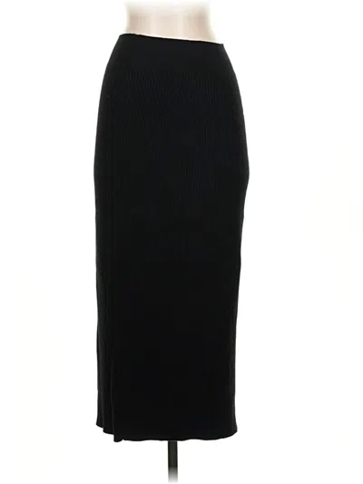 Pre-owned Johnstons Of Elgin Formal Skirt In Black