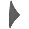 Johnstons Of Elgin Gauzy Cashmere Triangle Scarf In Gray