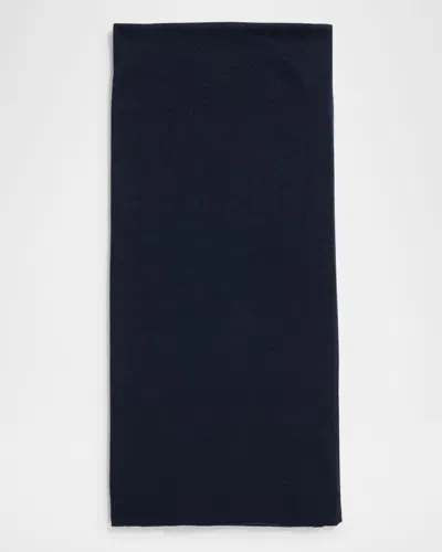 Johnstons Of Elgin Gauzy Travel Cashmere Stole In Blue