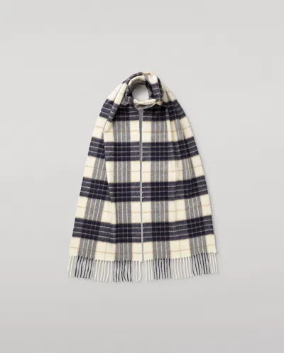 Johnstons Of Elgin Knockmore Tartan Cashmere Scarf In Multi