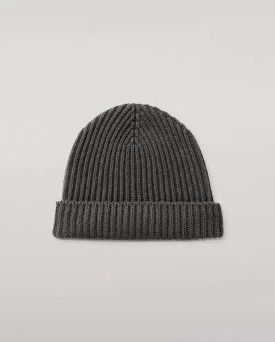 Johnstons Of Elgin Lovat Mid Grey Cashmere Hat In Neutral