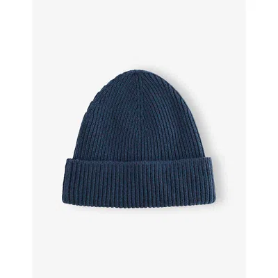 Johnstons Of Elgin Mens Storm Donegal Donegal Cashmere Beanie