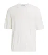 Johnstons Of Elgin Merino Wool T-shirt In White