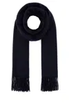 Johnstons Of Elgin Midnight Blue Cashmere Scarf