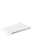 Johnstons Of Elgin Weave-texture Wool Bed Throw In Neutrals