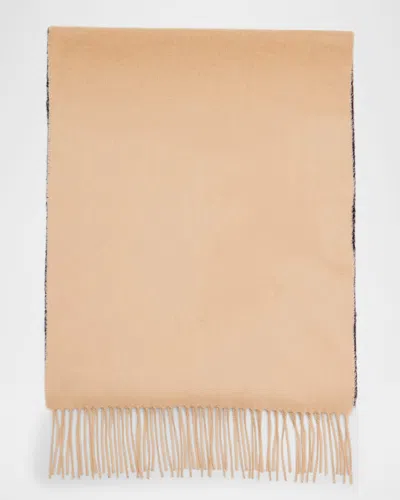 Johnstons Of Elgin Ombre Cashmere Scarf In Neutral