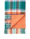 Johnstons Of Elgin Double-face Wool Throw In Ru7465 - Check Herringbone