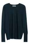 Johnstons Of Elgin Superfine Cashmere & Silk In Emerald
