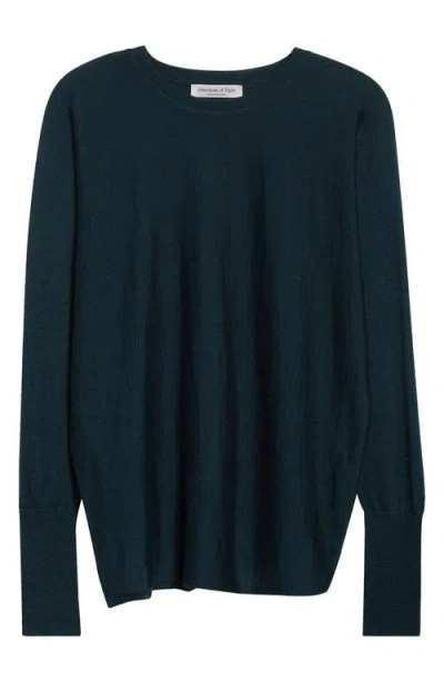Johnstons Of Elgin Superfine Cashmere & Silk In Emerald