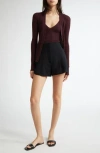 Johnstons Of Elgin Superfine Cashmere Rib Sweater Tank In Brown