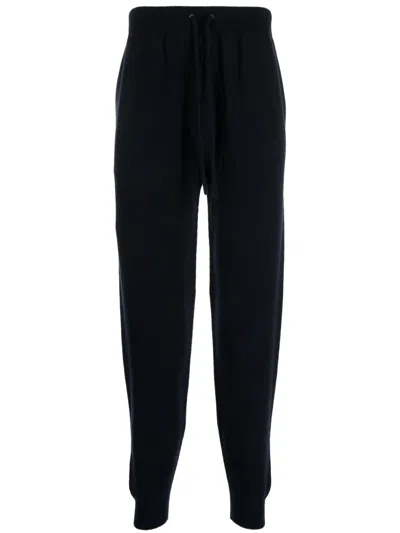Johnstons Of Elgin Tapered-leg Track Pants In Blue