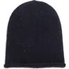 Johnstons Of Elgin Tiree Cashmere Beanie In Black
