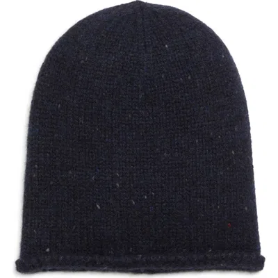 Johnstons Of Elgin Tiree Cashmere Beanie In Black