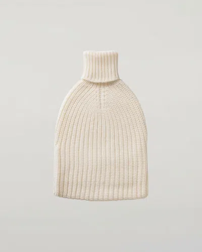 Johnstons Of Elgin White Cashmere Hot Water Bottle Cover