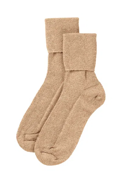 Johnstons Of Elgin Women's Natural Cashmere Socks In Gray