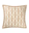 Johnstons Of Elgin Wool-cashmere Basketweave Cushion