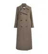 Johnstons Of Elgin Wool The Great Coat In Brown