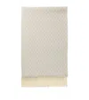 Johnstons Of Elgin Wool Trellis Throw