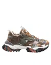 Joia Mixed-material Sneaker In Multi