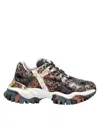 Joia Mixed-material Sneaker In Multi
