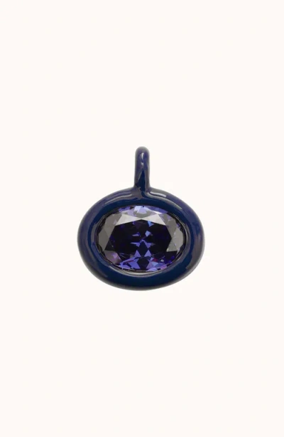 Joiana Jewelry Birthstone Charm In Blue