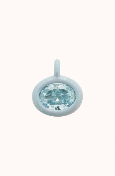 Joiana Jewelry Birthstone Charm In Blue