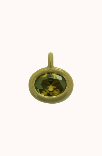 Joiana Jewelry Birthstone Charm In Green