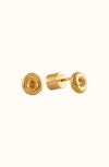 Joiana Jewelry Donut Earrings In Gold