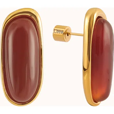 Joiana Jewelry Kaia Earrings In Brown