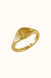 Joiana Jewelry Moonbeam Pinky Ring In Gold