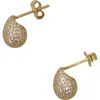 Joiana Jewelry Pave Drop Earrings In Multi