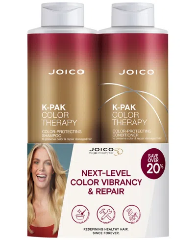 Joico K-pak Color Therapy Winter Liter Shampoo And Conditioner Duo In Transparent