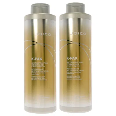 Joico K-pak Conditioner To Repair Damage Revitalisant By  For Unisex - 33.8 oz Conditioner - Pack Of  In Gold