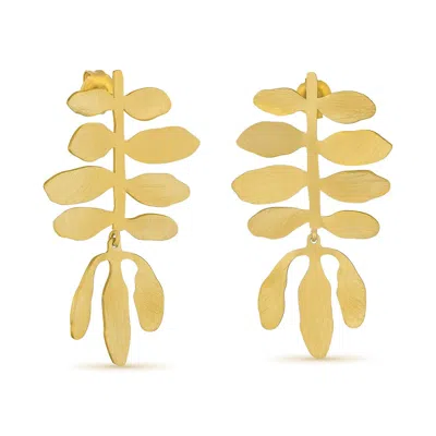 Joidart Women's Golden Earrings Silvela