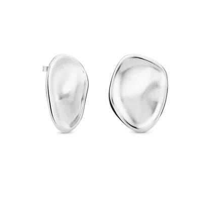 Joidart Women's Large Silver-plated Earrings Cala